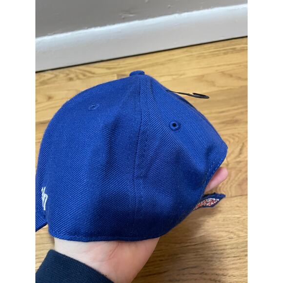 '47 New York Ranger's NHL Royal Blue OSFA Hook Loop Back Closure Hockey NWOT - Picture 2 of 7